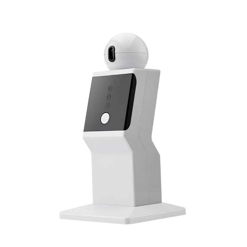 Pet robot amusing cat with smart toys made from ABS plastic in a modern design