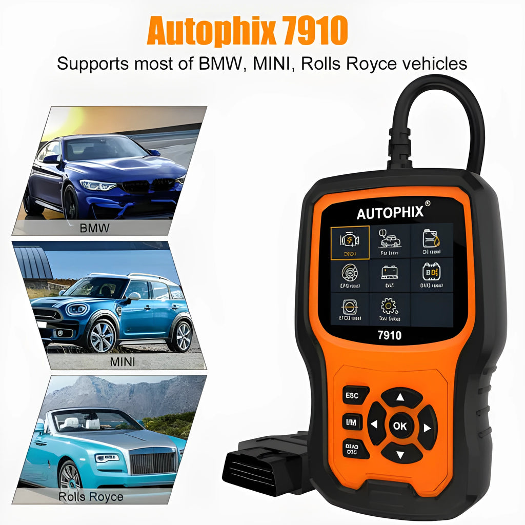 Autophix 7910 BMW full system diagnostic tool and OBD2 scanner unit