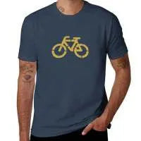 Men's printed pattern loose fit t-shirt in blue colour with round neck and short sleeves