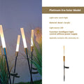 1100mm solar outdoor LED plug lawn lamp with acrylic diffuser for garden pathway lighting