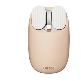 Liquid foundation coloured wireless mechanical keyboard set with mouse, desk lamp, and calculator.
