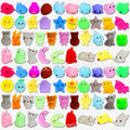Mini cat's paw squeezing toy TPR Animal Little Biga colour pendant OPP bag packaging