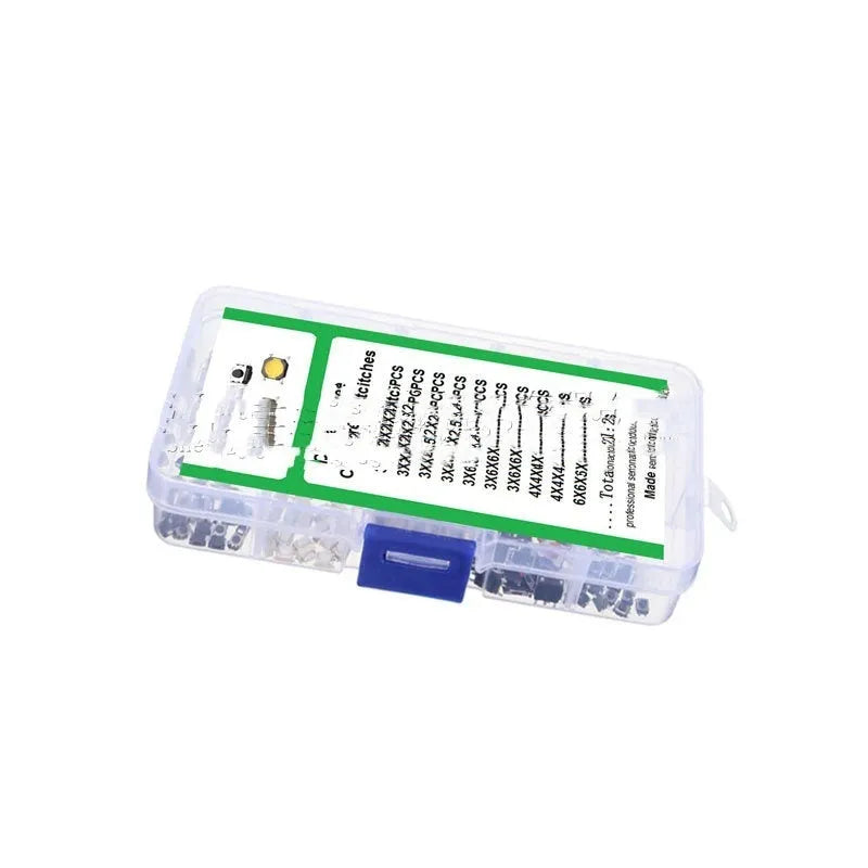 250 piece car patch button touch switch kit in boxed packaging for automotive electrical repairs
