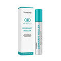8ML tube of mild massage eye care ball gel with mentha piperita extract for cooling eye contour application.