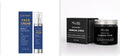 Pure white body bamboo charcoal facial scrub 280g set with frost cream and moisturising cream