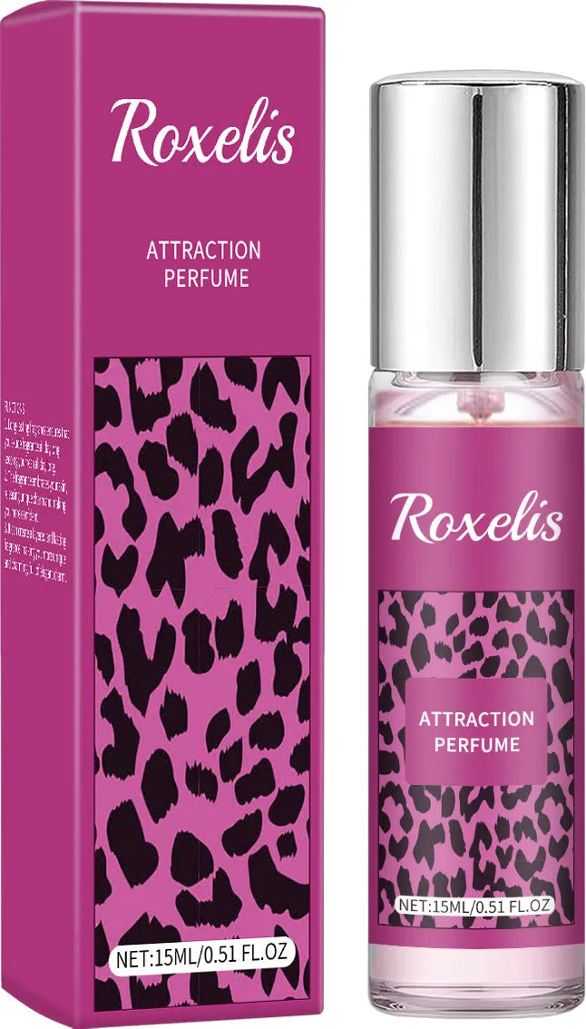 Attraction perfume 15ml body spray with black pepper amber bergamot citrus extracts in compact bottle