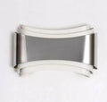 Modern LED wall lamp with warm white light, 23cm wide by 13cm high with matte finish