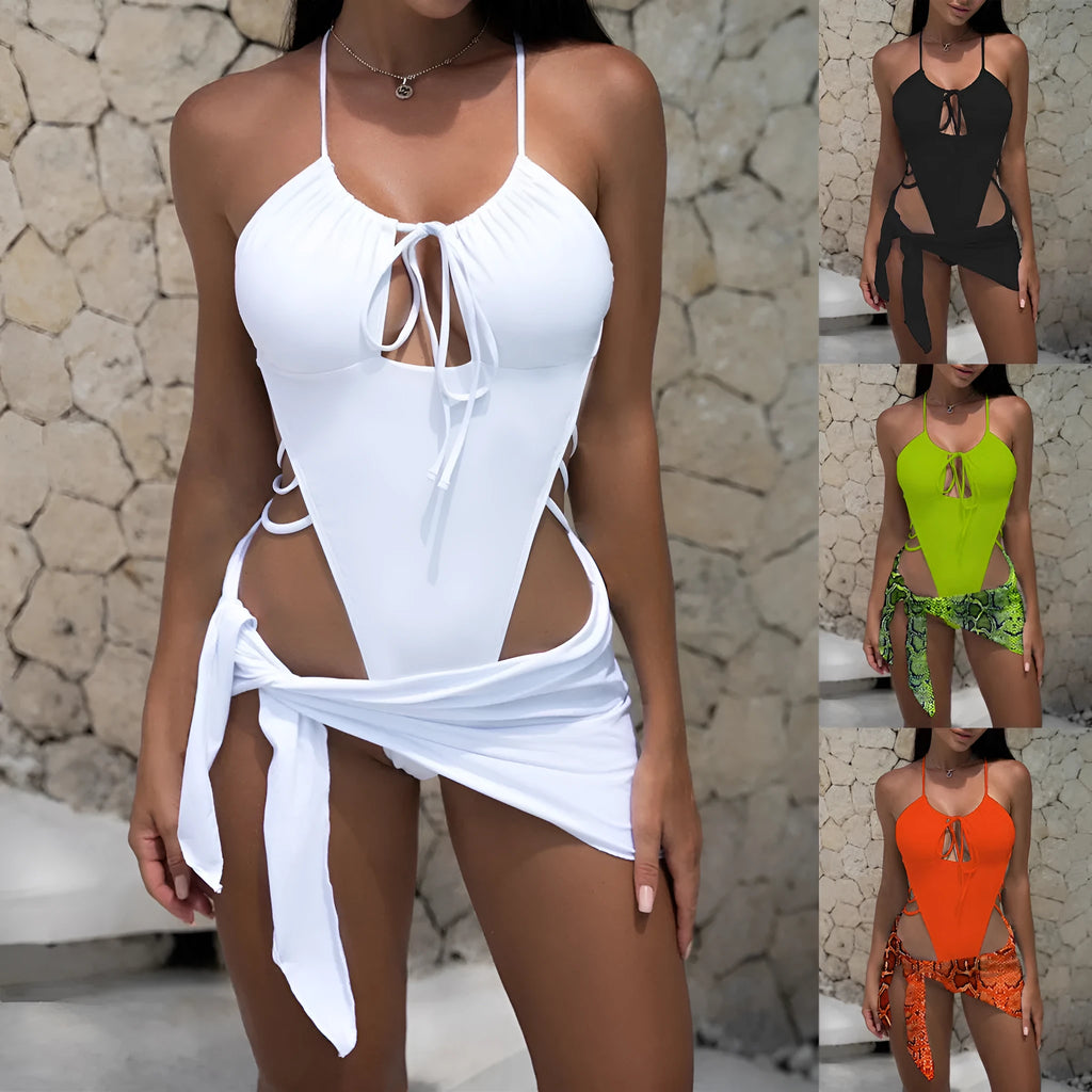 Women's one-piece swimsuit in 6472 Black, spandex fabric, with spandex-polyester lining, size M, for swimming