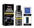 Nano plastic refresh coating kit with bottle, sponge, and microfibre towel for surface restoration.