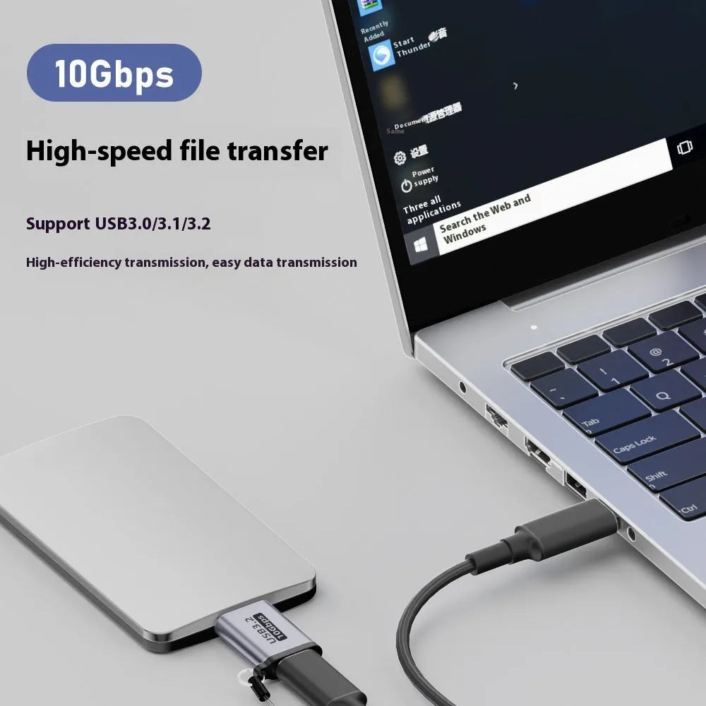 USB AM to Micro-B adapter connector for old hard drives and mobile devices