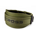 Men's squat pull weight-bearing belt in Army Green, ethylene foam, sizes S M L