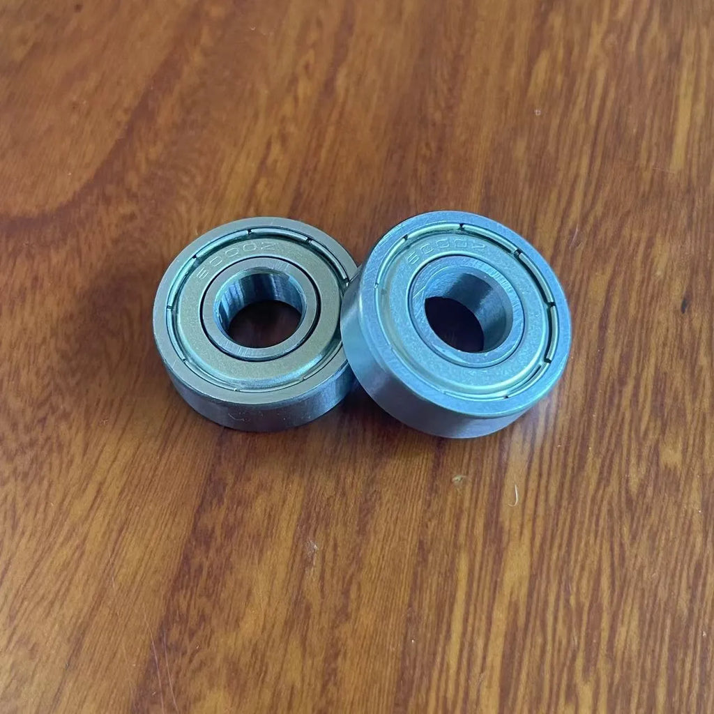 6000zz carbon steel deep groove ball bearing with 10mm inner diameter, 26mm outer diameter, and 8mm width.