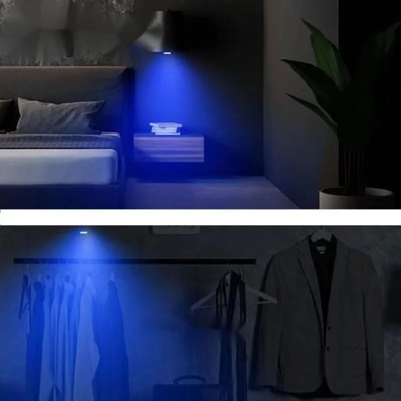 Touch control LED car interior atmosphere lighting unit with multiple colour options