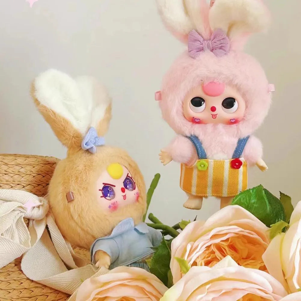 Plush blind box toy decorative hanging creative cute doll random colour single box packaging