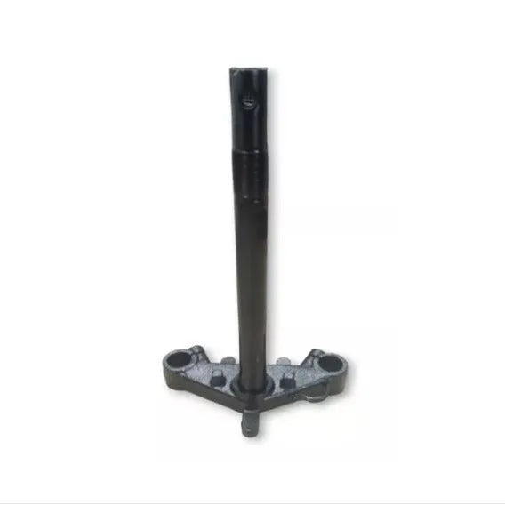 Black alloy motorcycle steering column for Italika D150 X150d, 20x8x5cm
