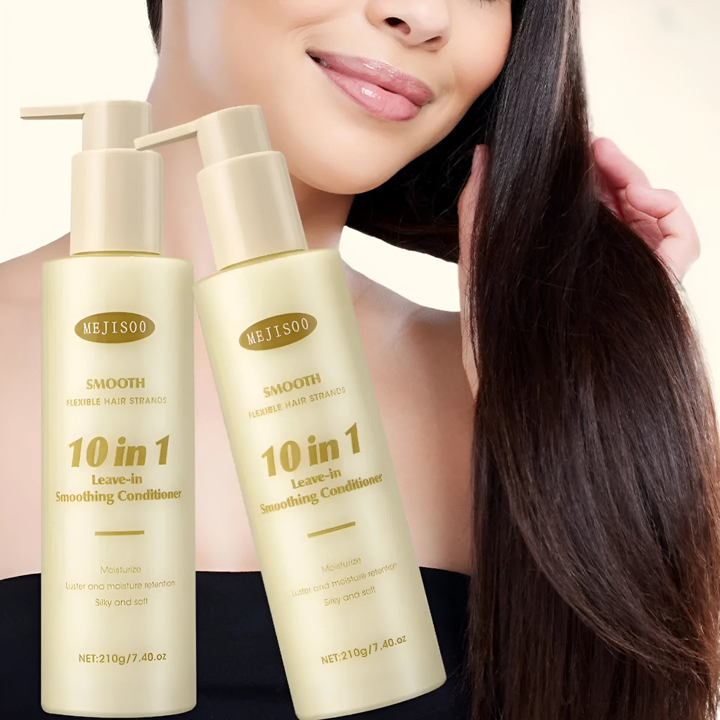 Wash-free 10-in-1 hair conditioner in 210g disposable bottle for ladies hair care