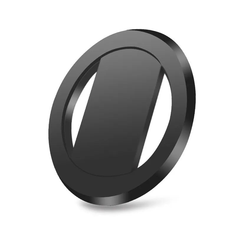 Ring Ultra-thin Magnetic Mobile Phone Holder in white for car desktop and handheld use