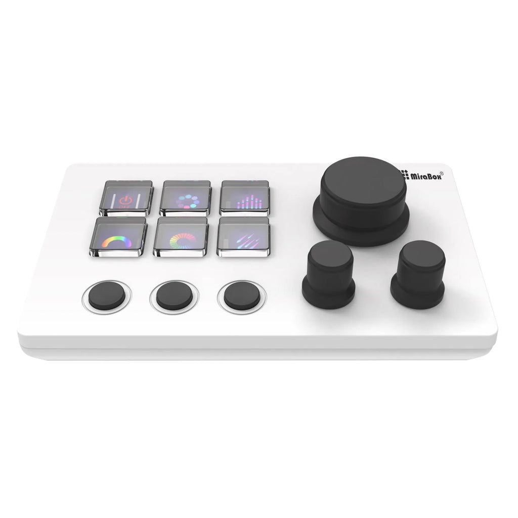 Compact white silicone USB keyboard with integrated trackpad and 2 metre cable