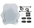 Gray transparent PC motorcycle windscreen for general vehicle models