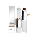 Foundation make-up stick in ivory white, natural, and deep flesh colours, 13g net content