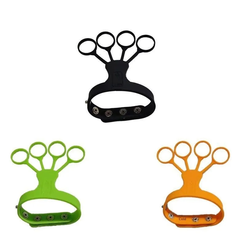 Shooting brace finger training equipment for basketball with five-finger three-point design in various colour combinations