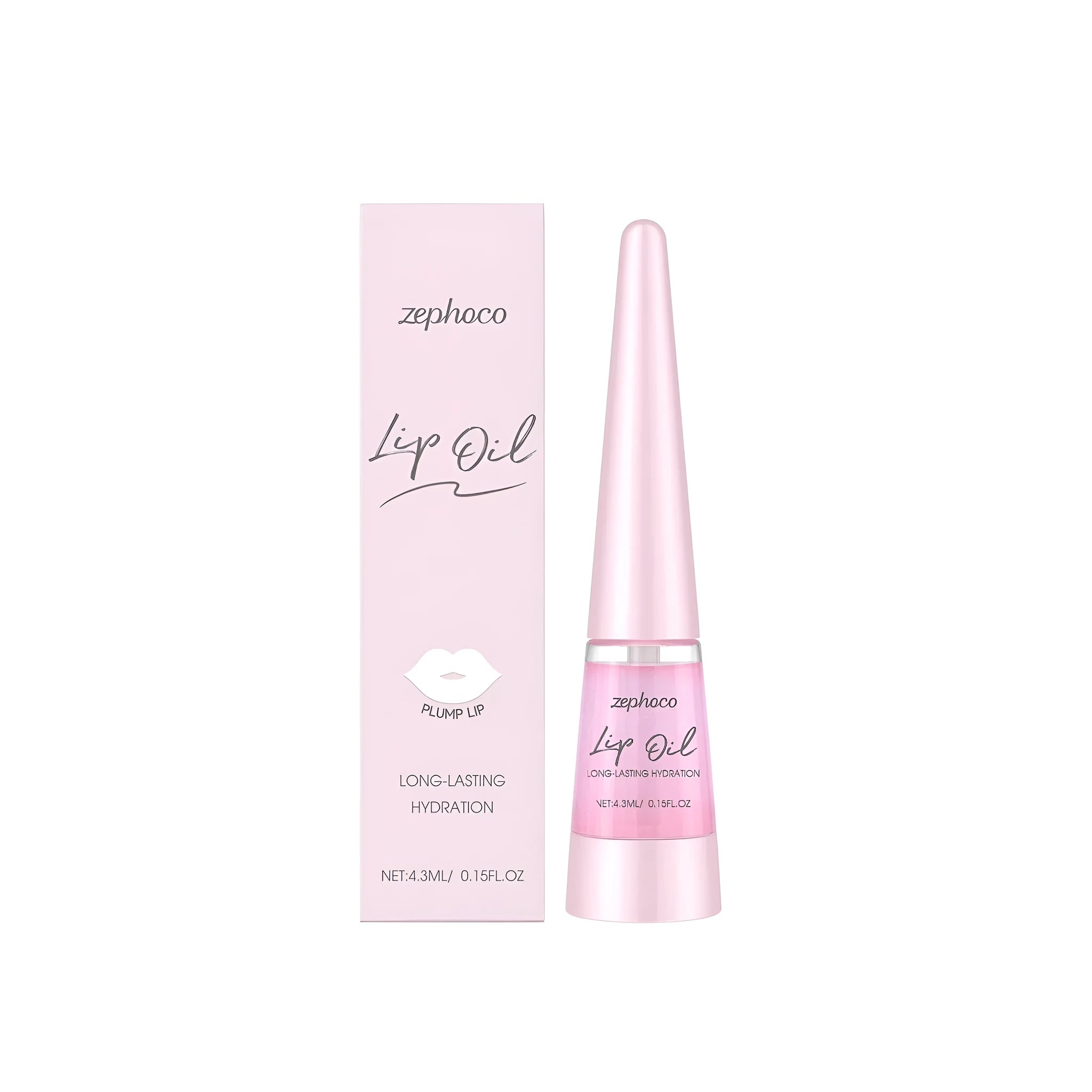 Long-lasting Nourishing Lip Oil 4.3ml with grape seed oil, hyaluronic acid, and shea butter