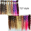 Boho Braids deep twist synthetic hair extension in beach wave style, 22 inch 100g domestic silk fibre