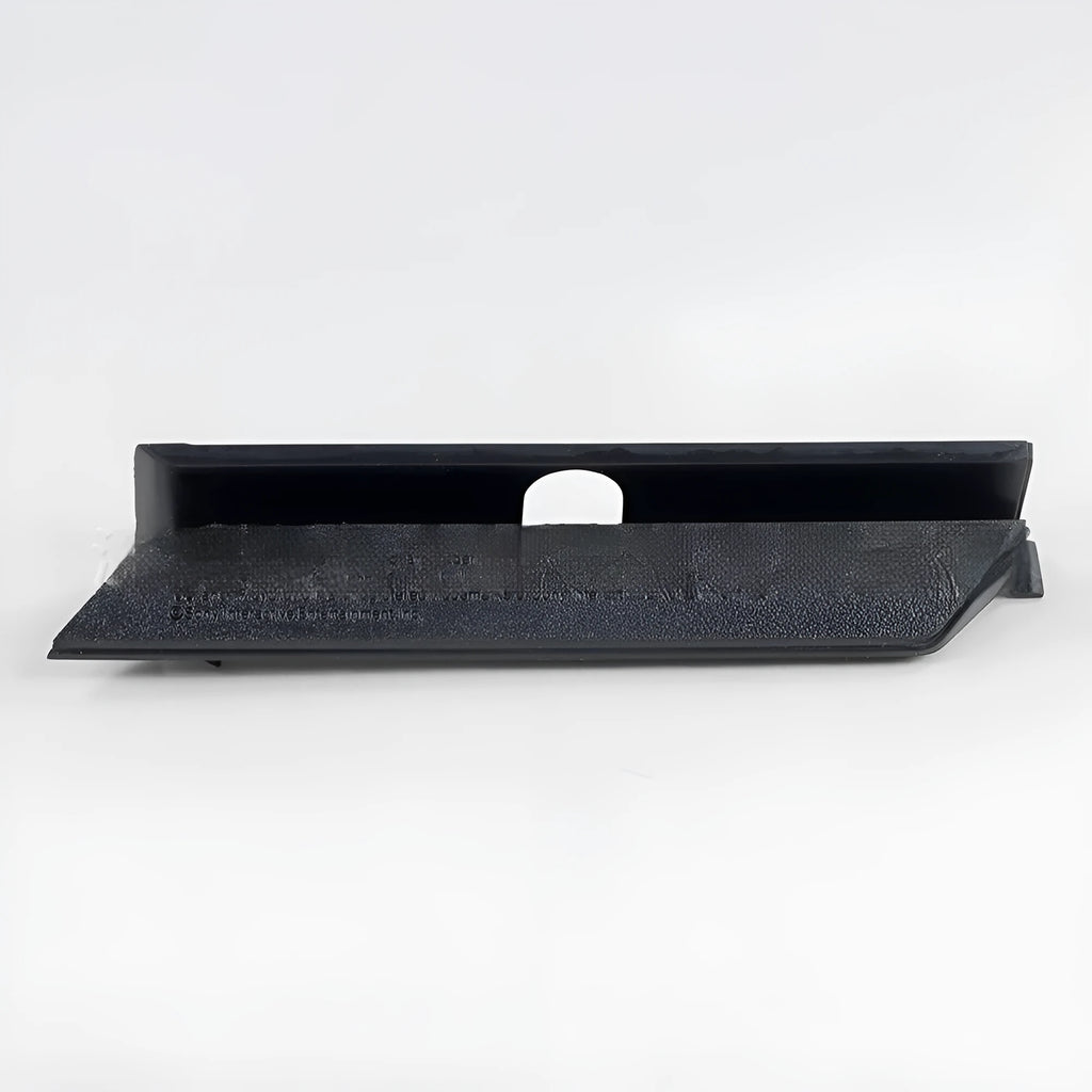 Black and white plastic hard drive cover for 3.5-inch PC chassis bays