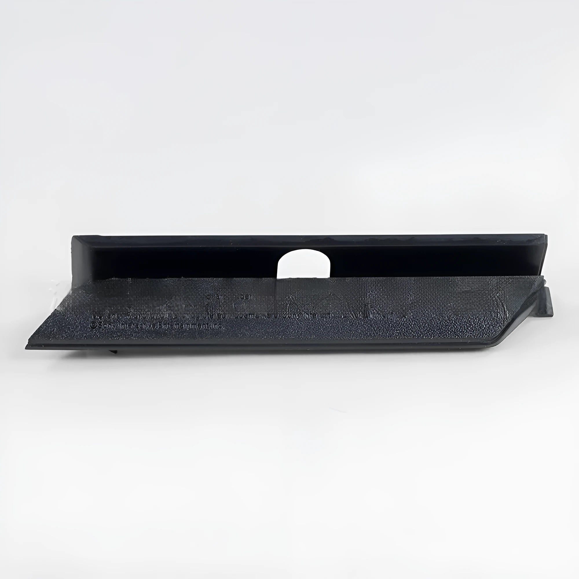 Black and white plastic hard drive cover for 3.5-inch PC chassis bays