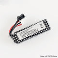 Magazine feeding M4 AK lithium battery 11.1V lattice square for RC toy gun