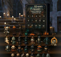31 Night Scare Halloween Countdown Box blind box with resin horror dolls