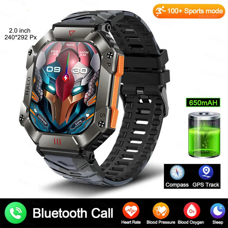 Android GPS fitness smart watch with titanium alloy case and multiple strap options on wrist