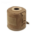 Outdoor nylon ditty bag in multiple colours for waist or backpack attachment during hiking.