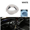 6-metre USB LED car ambient light cable showing flexible installation along vehicle dashboard
