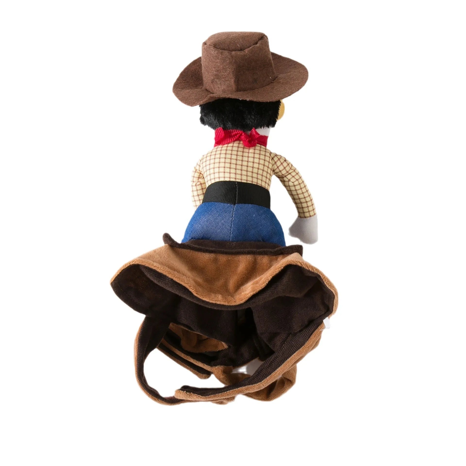 Western denim riding costume dog clothes for corgi and golden retriever breeds