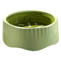 PP slow feeding bowl for cats and dogs in blue green pink white colours