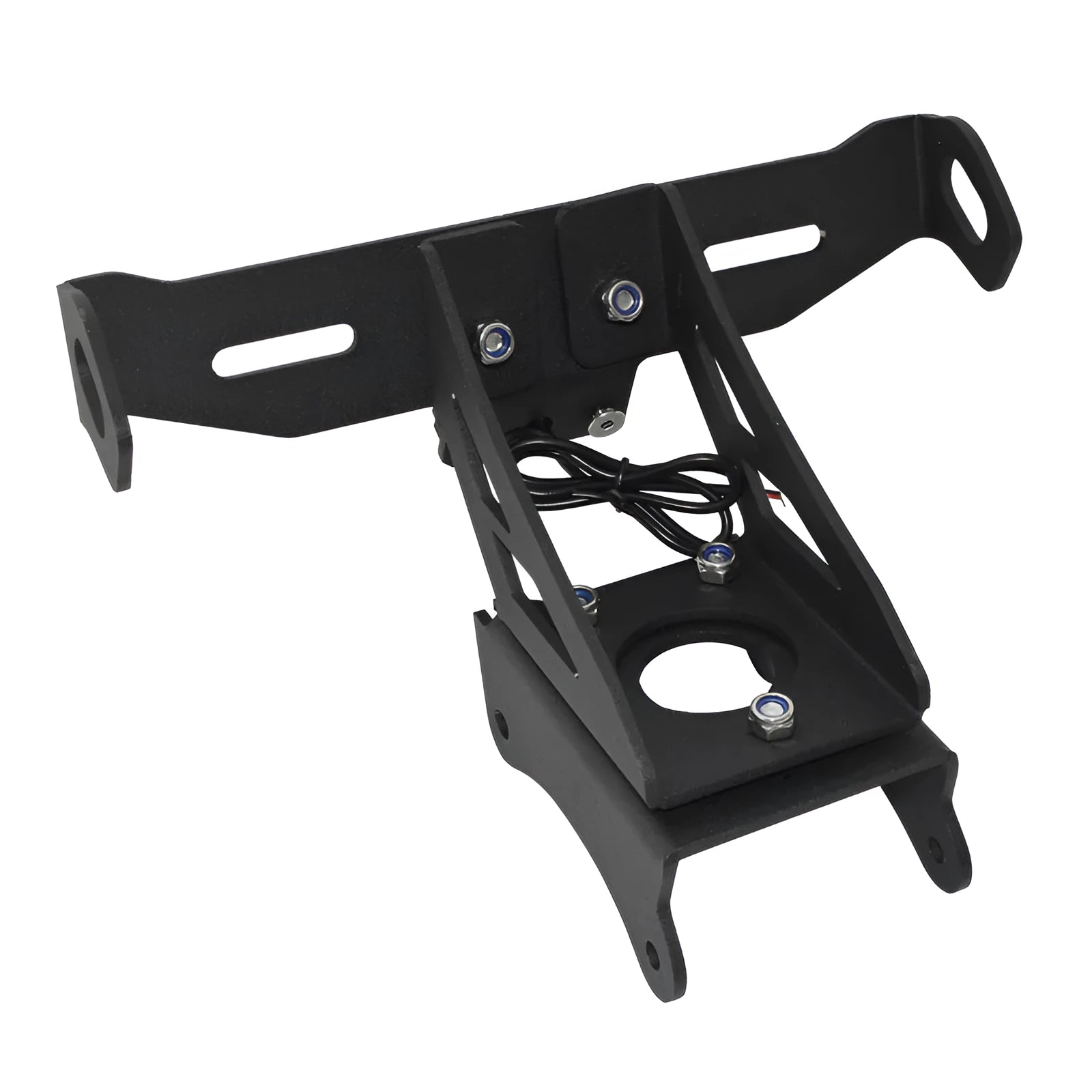 Black aluminium alloy Honda motorcycle short tail license plate bracket