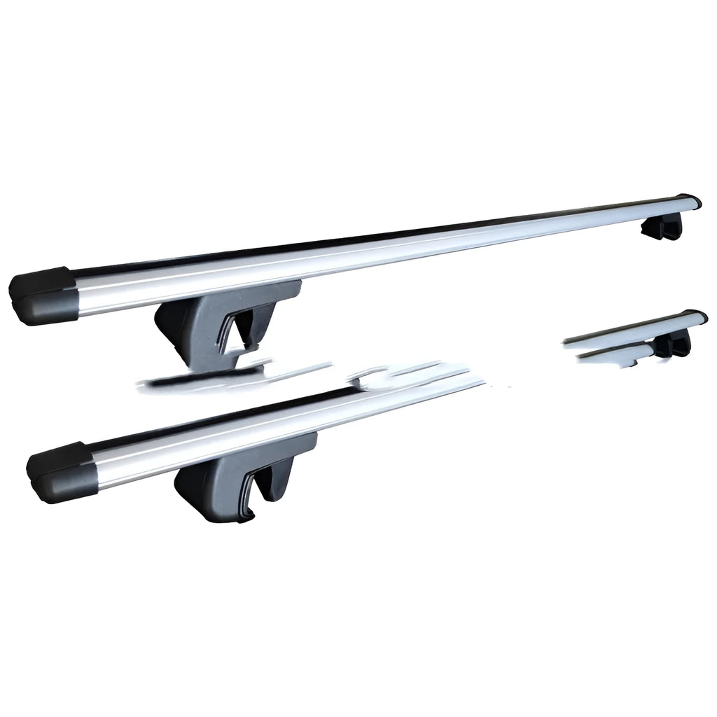 Alloy roof rack crossbars for General Motors SUV vehicles with 75kg capacity