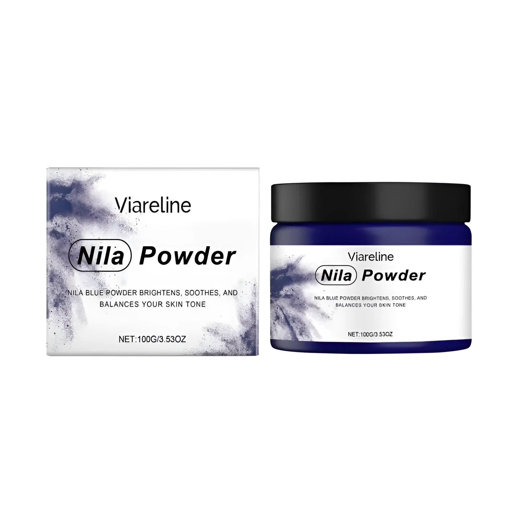 100g jar of brightening and firming facial mask powder with hydrolysed collagen