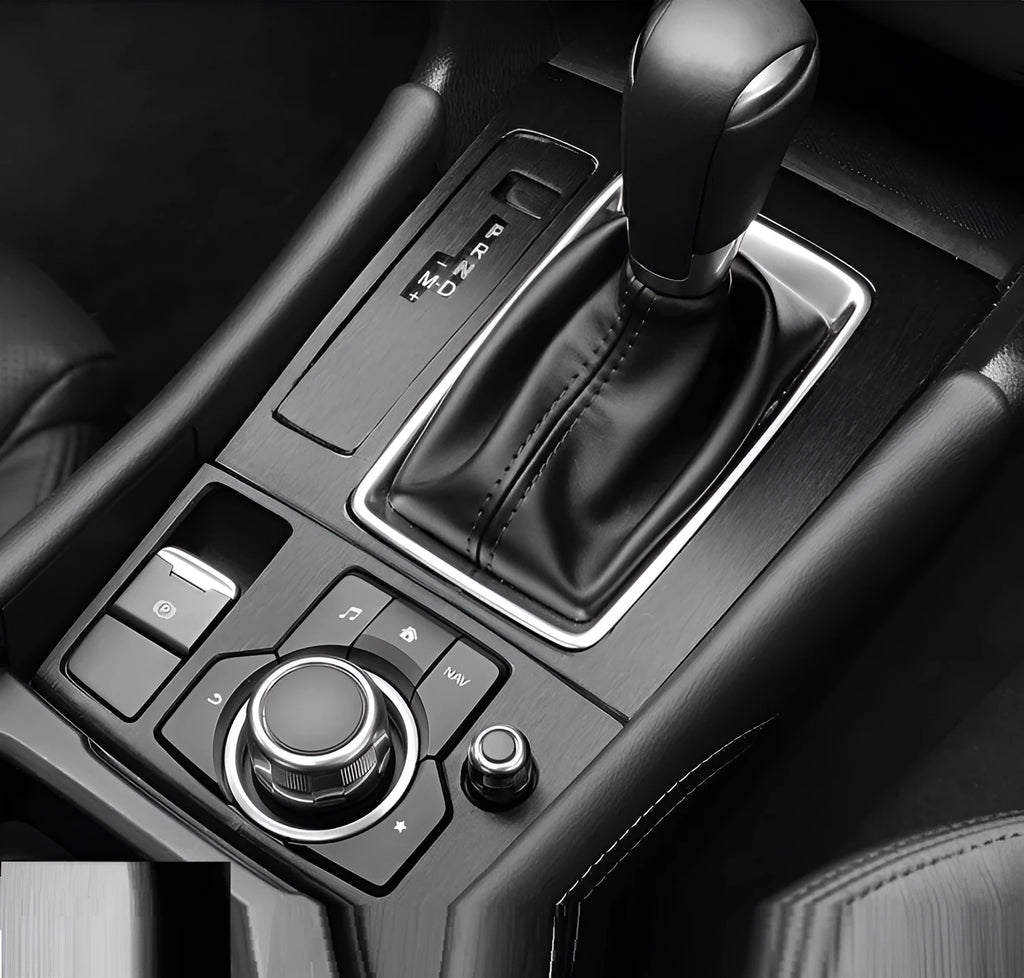 Unksera car interior decorative sticker film kit for centre console and dashboard in carbon fibre pattern