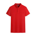 Combed Siluo high spinning cotton short sleeve t-shirt in solid colour, summer casual leisure top