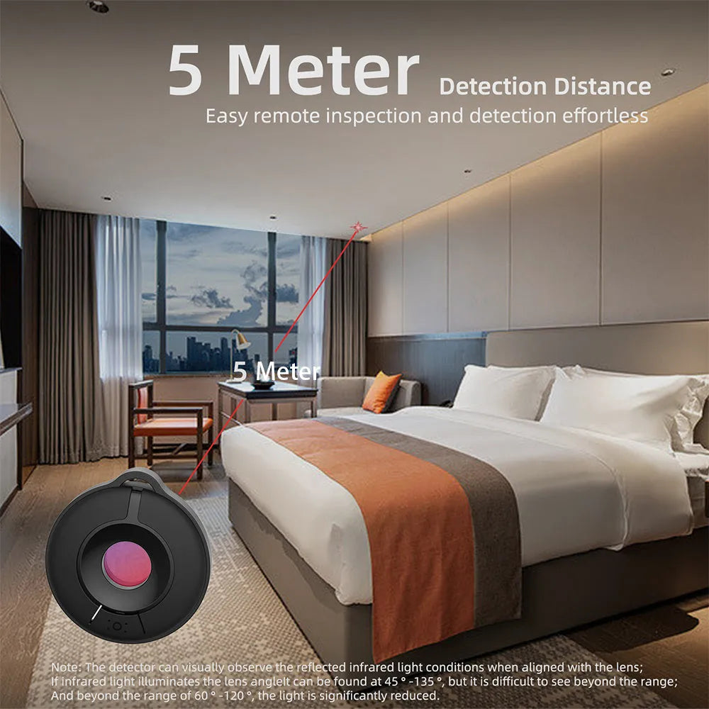 S600 coloured compact infrared camera detector with display and power button.