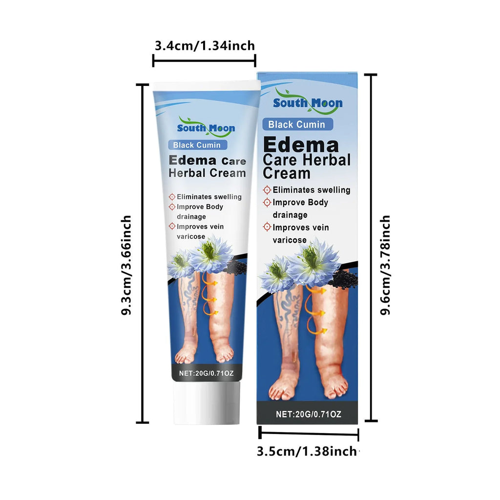 20g tube of herbal gentle soothing leg care cream with black grass seeds and horse chestnut