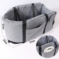 Outdoor cloth dog kennel in blue, suitable for garden or car use