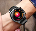 F800 black ECG blood pressure sports smart watch with 1.3 inch screen and TPU strap.
