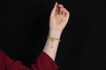 Shihuan natural Hetian Jade bracelet with 6mm beads, constellation design and fu character