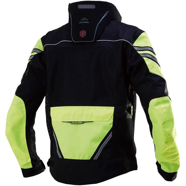 Saiyu motorcycle neck guard for cervical spine protection, as shown colour, single protective gear item