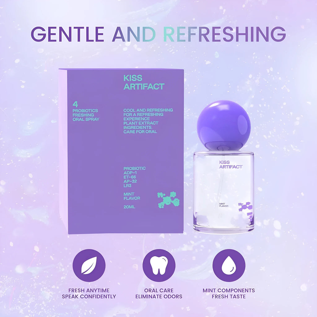20ml portable probiotics oral spray bottle for hydrating mouth care
