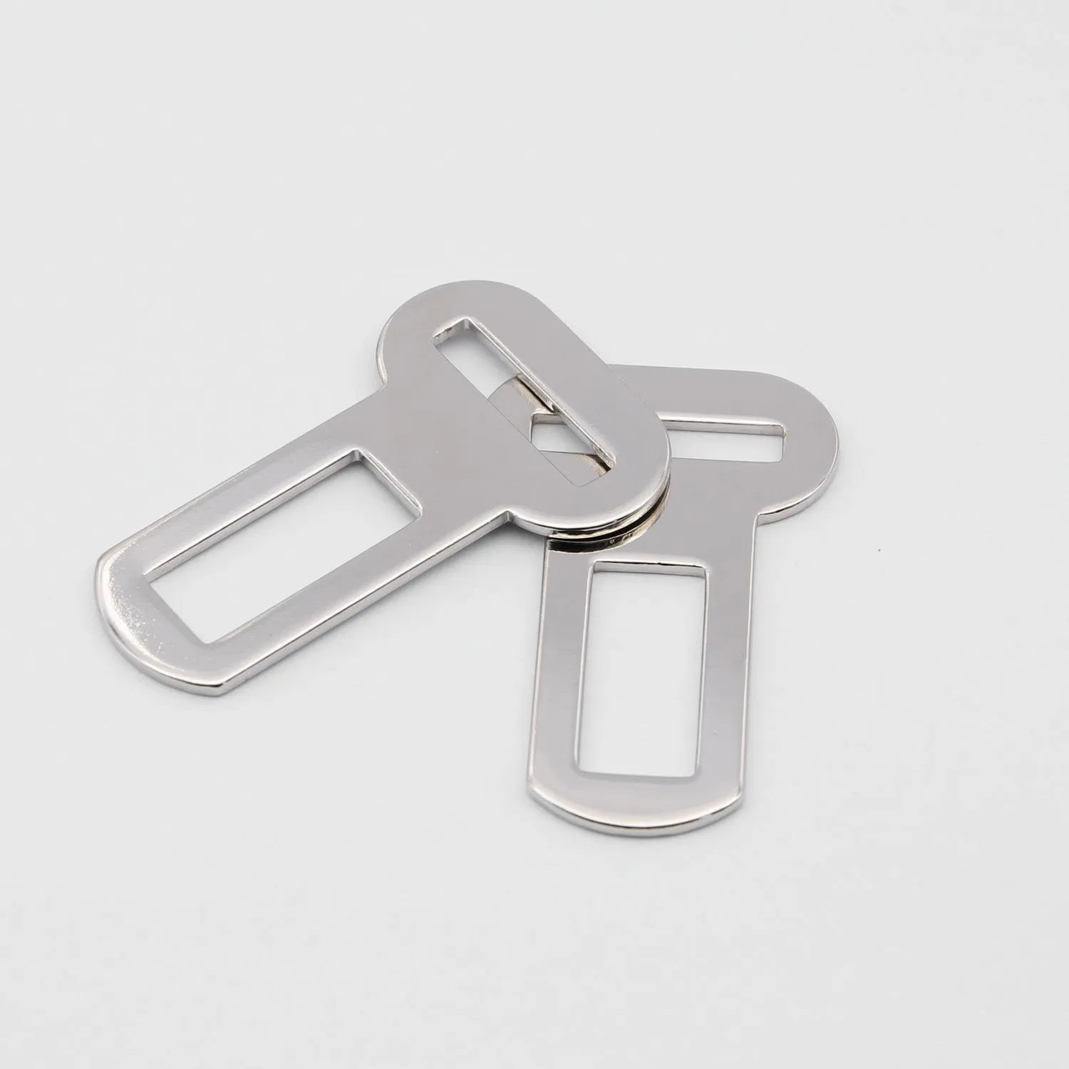 26mm silvery metal pet car safety buckle for vehicle travel restraint systems