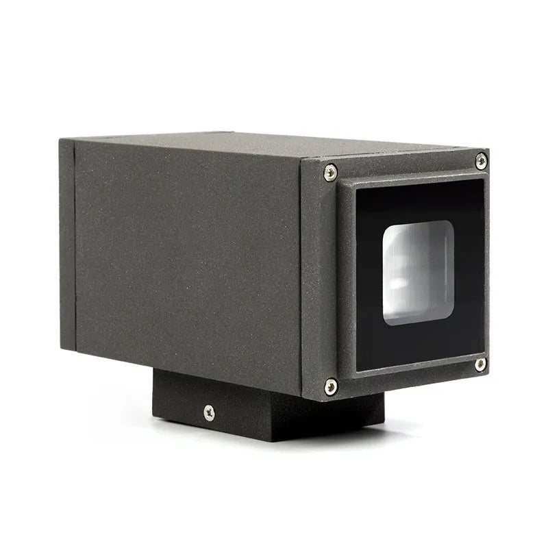 Double head outdoor wall lamp IP65 aluminium alloy 192x96x122mm 3000K exterior facade lighting